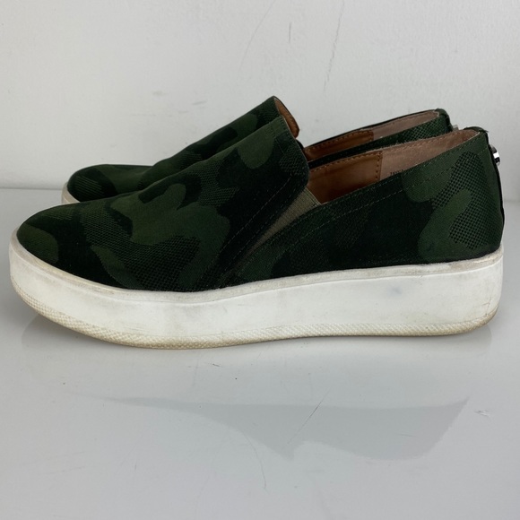 Steve Madden Zayna camo platform slip-on flats 7.5 - Picture 2 of 8